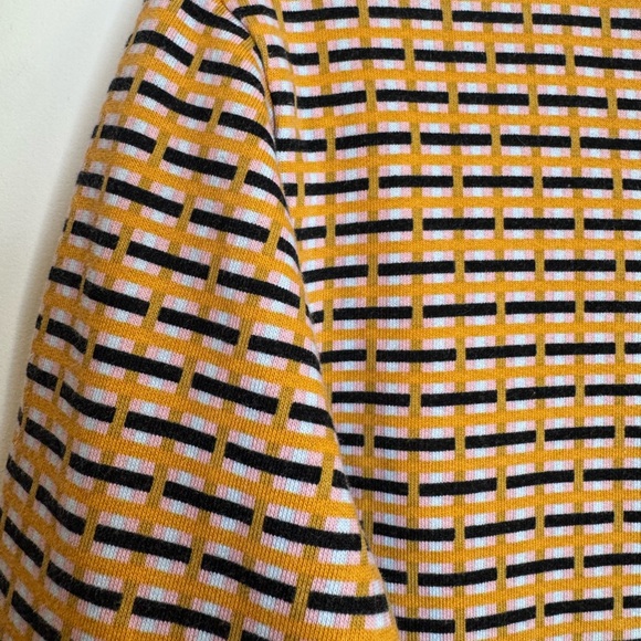 COS Crewneck Sweat colorful Grid print size small oversized - Picture 3 of 6